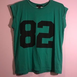 3 for 20‼️ Forever21 green graphic t-shirt
